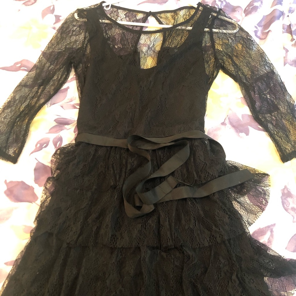 Black Lace Dress